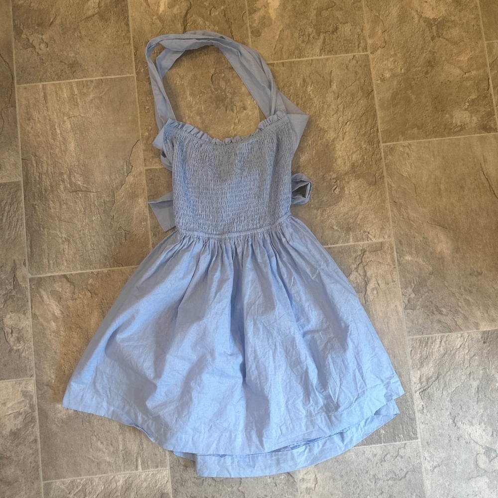 Little blue dress